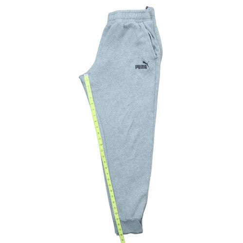 Puma Men’s Grey XL Fleece Sweatpants Joggers Casual Tapered