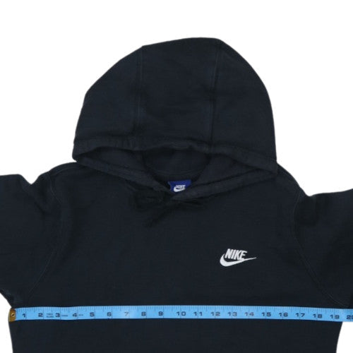 Nike Men's Black XS Pullover Hoodie Cotton Fleece Sportswear