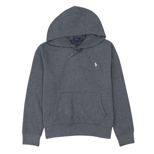Ralph Lauren Men's Grey XL Pullover Hoodie with Logo