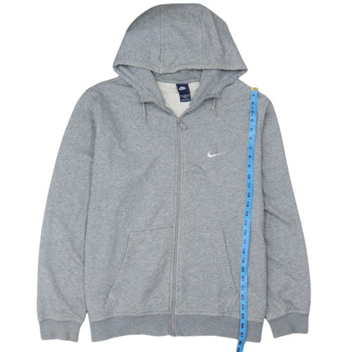Nike Mens Grey 2XL Full Zip Hoodie Sweatshirt