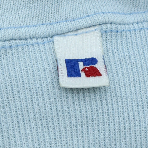 Russell Athletic Mens Blue Small Pullover Crew Sweatshirt
