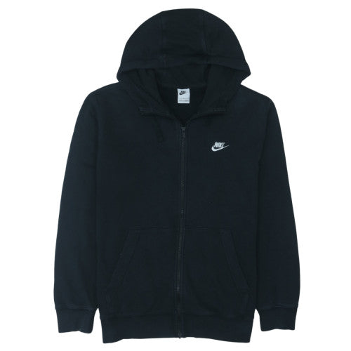 Nike Men's Black Full Zip Hoodie Sweatshirt Size L