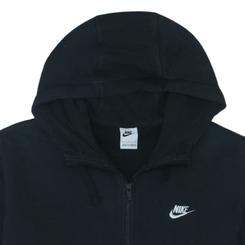 Nike Men's Black Full Zip Hoodie Sweatshirt Size L