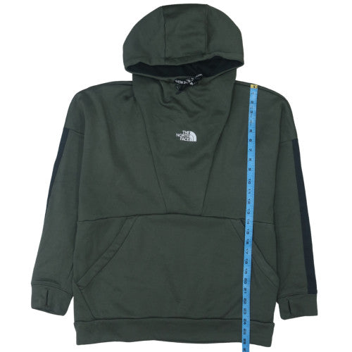 The North Face Men's Green Pullover Hoodie XL Outdoor Fleece