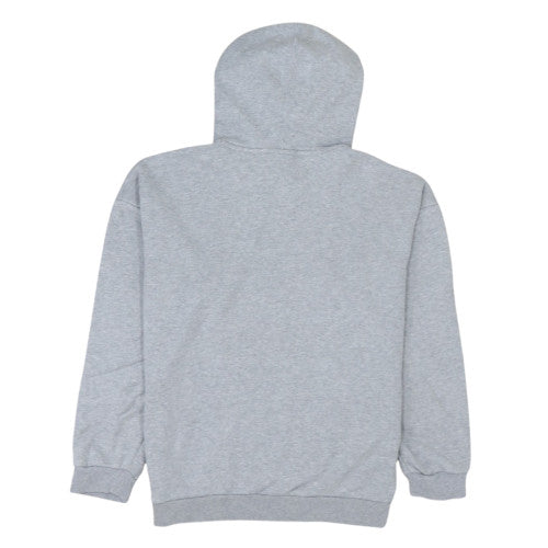 Adidas Women Grey Pullover Hoodie Lined Cotton Blend Size 8