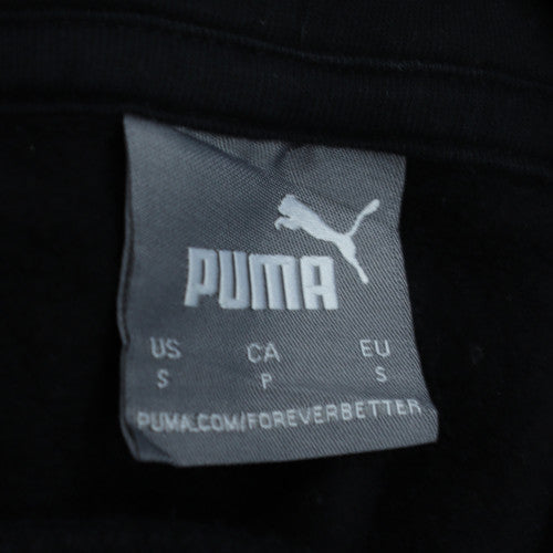 Puma Men's Black Pullover Hoodie Sportswear S Regular Fit