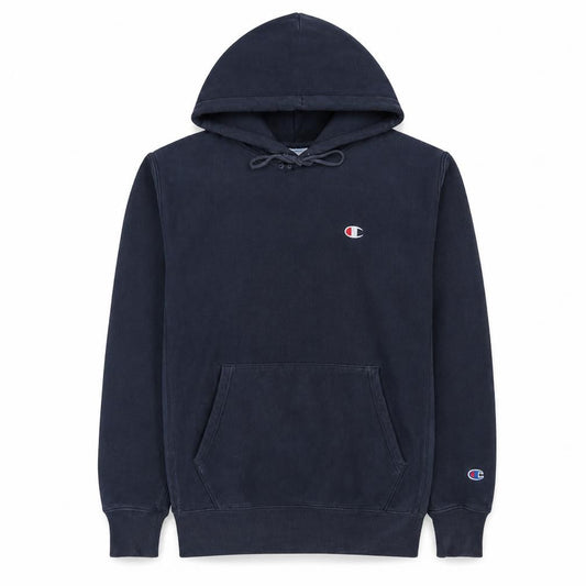 Champion Men's Blue Reverse Weave Pullover Hoodie Size M