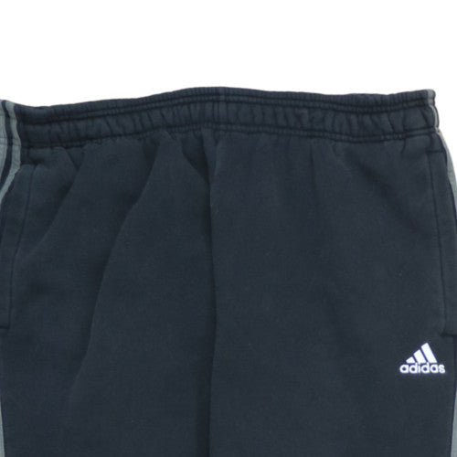 Adidas Men's Black XL Jogger Sweatpants with Elastic Waist