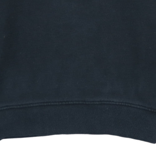 The North Face Men's Black Pullover Hoodie Large Logo Cotton