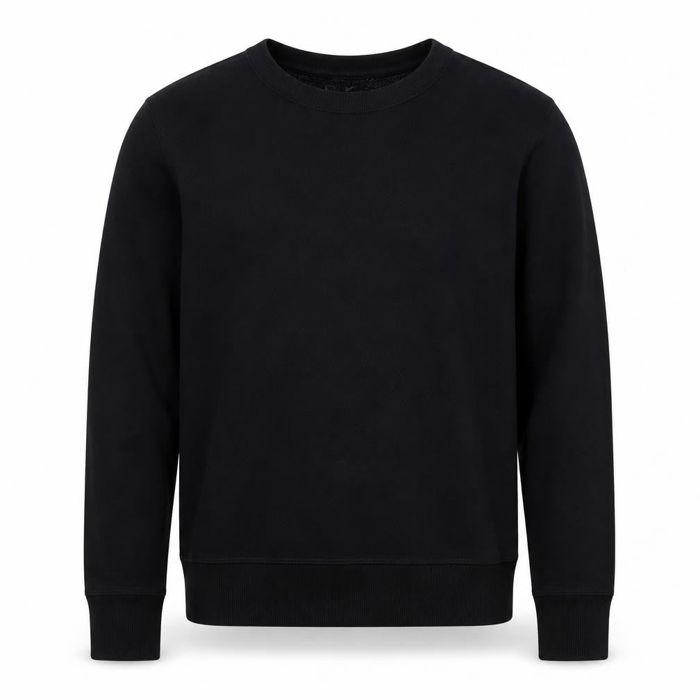 Tek Gear Men's Black Small Pullover Crew Neck Sweatshirt