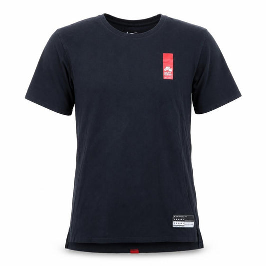 Nike Men's Black Air Graphic Regular Fit Cotton T-Shirt Size L