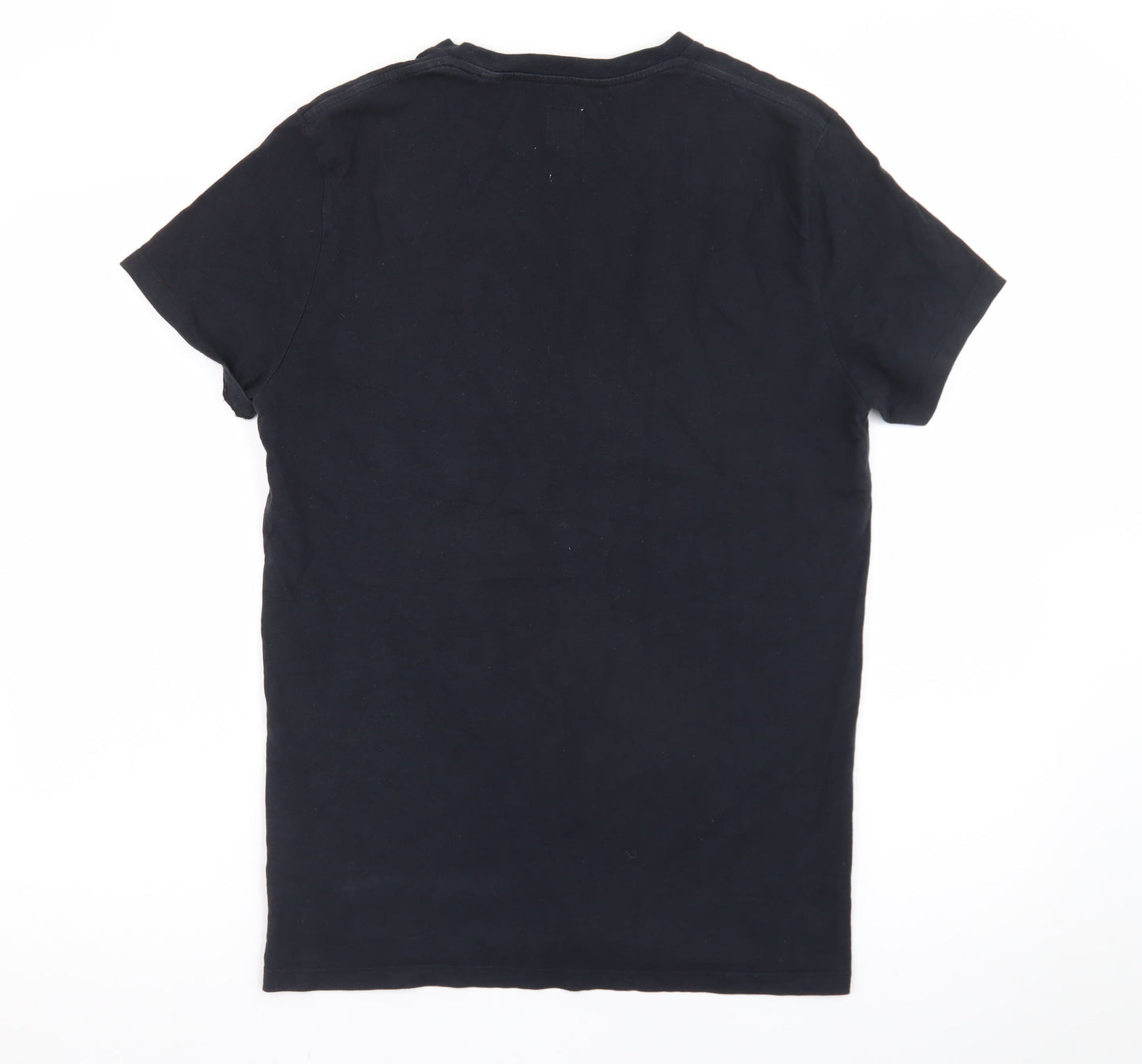 Jack Wills Men's Black Slim Fit Cotton Crew Neck T-Shirt M