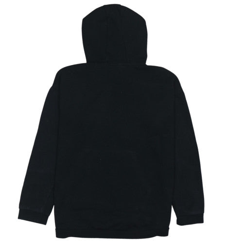 Adidas Men's Black Pullover Logo Hoodie M Fleece Sportswear