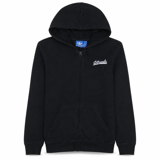 Adidas Originals Men's Black Full Zip Hoodie Size S