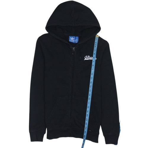 Adidas Originals Men's Black Full Zip Hoodie Size S