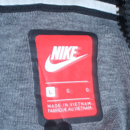 Nike Men’s Grey Full Zip Hoodie Jacket L Sportswear