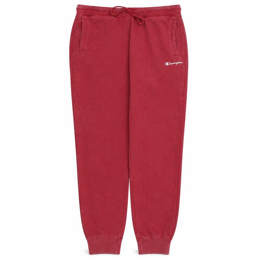 Champion Men Red XL Jogger Fleece Sweatpants Drawstring Waist