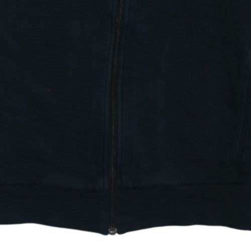 adidas Men's Black Full Zip Hoodie S Sports Fleece Jacket
