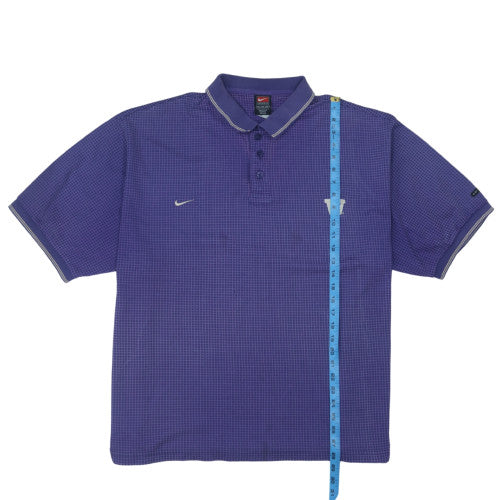 Nike Men’s Purple 2XL Dri-Fit Team Polo Shirt Sportswear