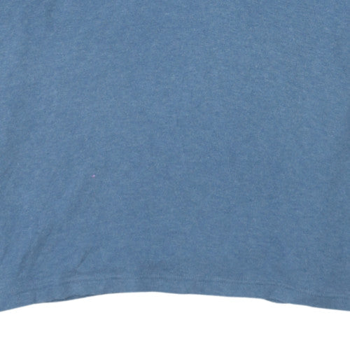 Nautica Men's Blue Cotton Short Sleeve Polo Shirt XL