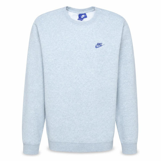 Nike Men's Grey Small Crew Neck Pullover Sweatshirt