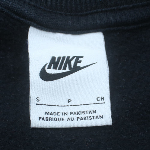 Nike Men's Black Sportswear Logo Pullover Sweatshirt Size S