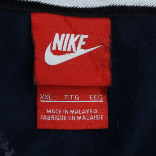 Nike Men's Blue 2XL Full Zip Hoodie