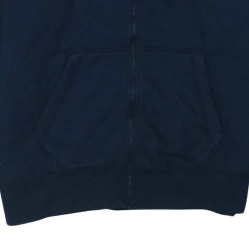 Nike Men's Blue 2XL Full Zip Hoodie