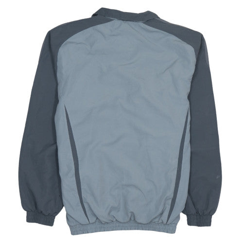Adidas Men's Grey Full Zip Sports Jacket Size 42 Regular Fit