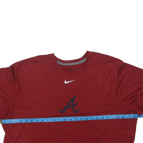 Nike Men's Red Dri-FIT 2XL Sports Crew Neck Short Sleeve T-Shirt