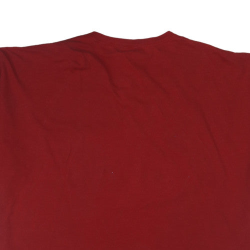Disney Womens Red 2XL Minnie Mouse Mom T-Shirt Short Sleeve