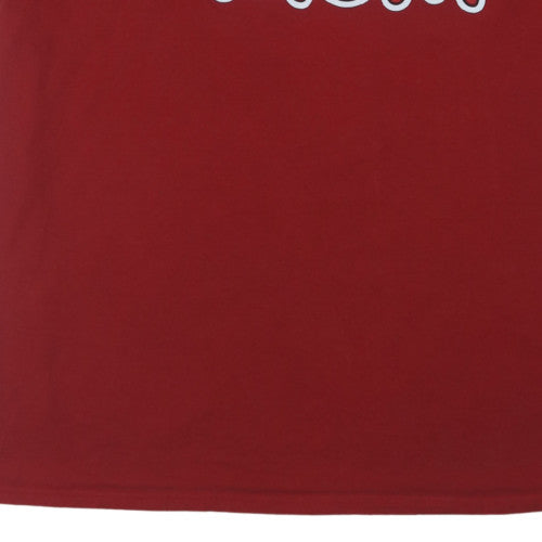 Disney Womens Red 2XL Minnie Mouse Mom T-Shirt Short Sleeve
