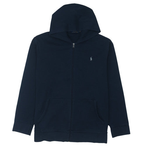 Ralph Lauren Men's Blue Full Zip Hoodie 2XL Regular Fit
