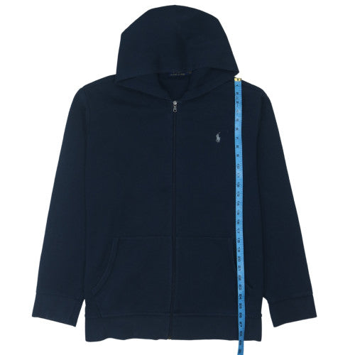 Ralph Lauren Men's Blue Full Zip Hoodie 2XL Regular Fit