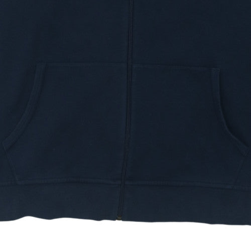 Ralph Lauren Men's Blue Full Zip Hoodie 2XL Regular Fit
