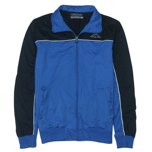 Kappa Men's Blue Full Zip Track Sweatshirt Jacket Medium
