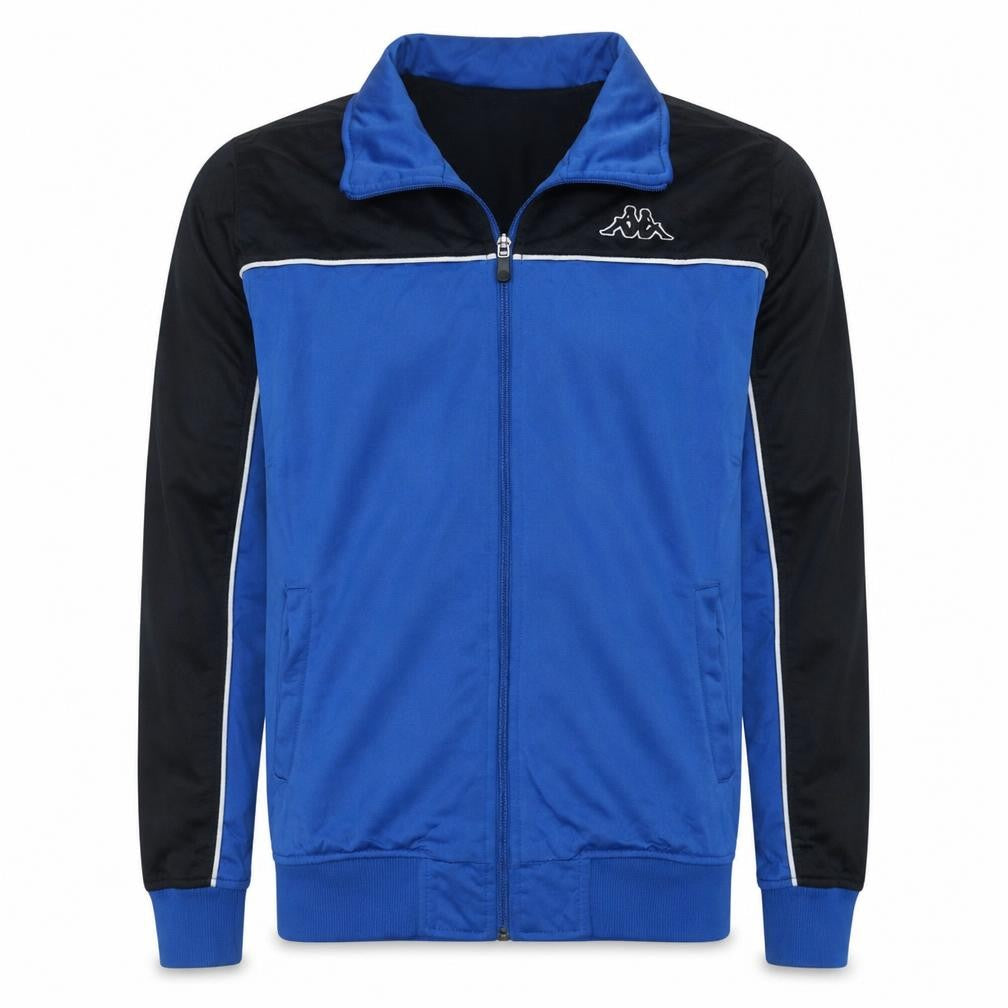 Kappa Men's Blue Full Zip Track Sweatshirt Jacket Medium