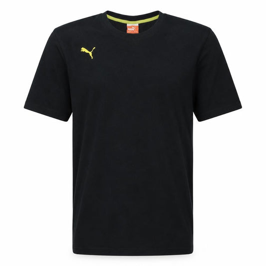 Puma Men's Black Short Sleeve Sports T-Shirt Size L