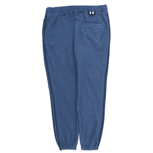 Adidas Men's Blue Jogger Sweatpants L Regular Fit Cotton Blend