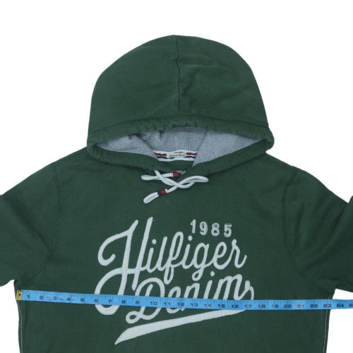 Hilfiger Denim Men's Green XL Pullover Hoodie Sweatshirt
