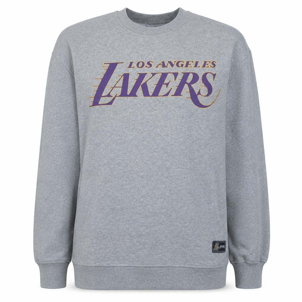 NBA Los Angeles Lakers Womens Grey Small Pullover Sweatshirt