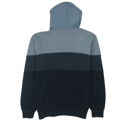 Adidas Men's Grey Pullover Hoodie Medium Regular Fit Logo Fleece