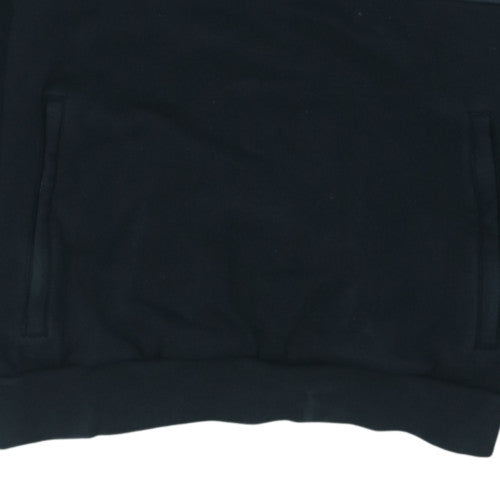 Adidas Men's Grey Pullover Hoodie Medium Regular Fit Logo Fleece