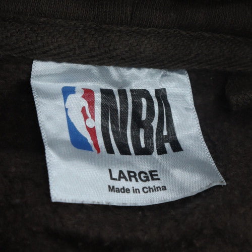 NBA Chicago Bulls Men's Brown Pullover Hoodie Size L Fleece Sweatshirt