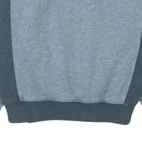 Nike Men's Grey Pullover Hoodie Small Logo Fleece Sweatshirt