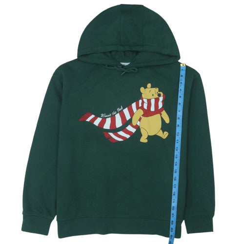 Disney Winnie the Pooh Green Men's L Pullover Hoodie