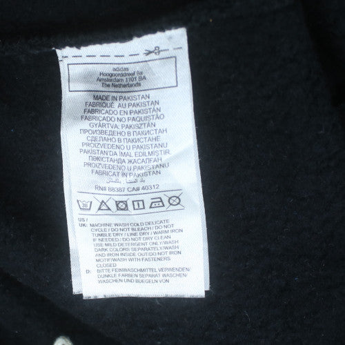 adidas Men Black 2XL Jogger Trousers Manchester United Fleece