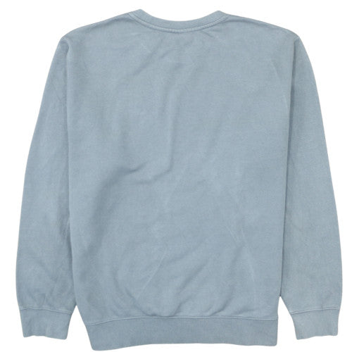 Nike Men's Grey Crew Neck Logo Sweatshirt Size L