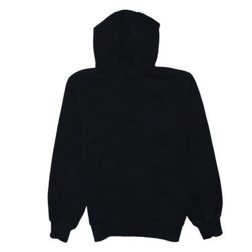 Carhartt Men Black M Loose Fit 1/2 Zip Hooded Sweatshirt Rain Defender