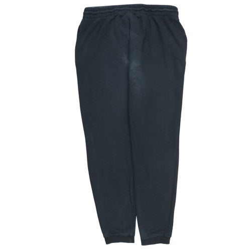 Reebok Men's Black Jogger Sweatpants L Fleece Elastic Waist Activewear